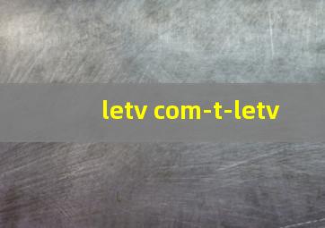 letv com-t-letv